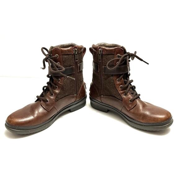 UGG Kesey Chestnut Brown Waterproof Shearling Lined Boot US 6 / EU 37 / UK 4.5 - Picture 2 of 6